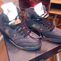 NIKE JORDAN AIR 5 RETRO OFF WHITE MUSLIN