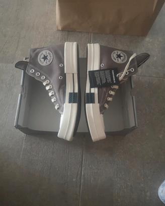 converse x rick owens taglia 41.5 nuove
