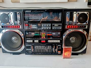  Larsen Super Jumbo Q-100 stereo radio vintage 