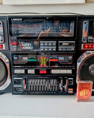  Larsen Super Jumbo Q-100 stereo radio vintage 
