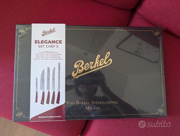 Coltelli Berkel elegance Set chef 5 