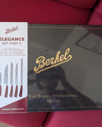 Coltelli Berkel elegance Set chef 5 
