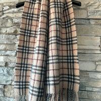 Sciarpa Burberry uomo in lana e cashemire