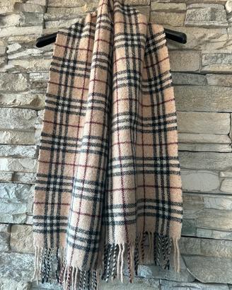 Sciarpa Burberry uomo in lana e cashemire