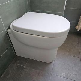 WC Vaso Filo Parete Ceramica Galassia