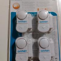 Avidsen Set 4 pezzi Sistema allarme Porte Finestre