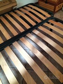 Coppia di reti con doghe per letto singolo