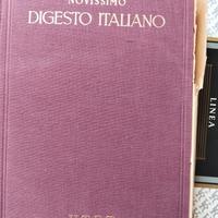 NOVISSIMO DIGESTO ITALIANO Anni 60/70