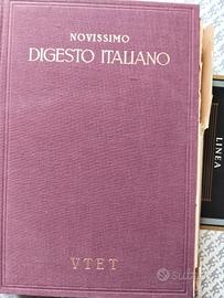 NOVISSIMO DIGESTO ITALIANO Anni 60/70