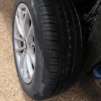 Cerchi BMW 16+gomme pirelli come nuova