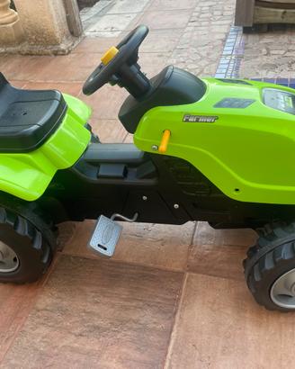 Trattore giocattolo smoby + pala escavatore 