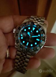 orologio automatico Black e Green