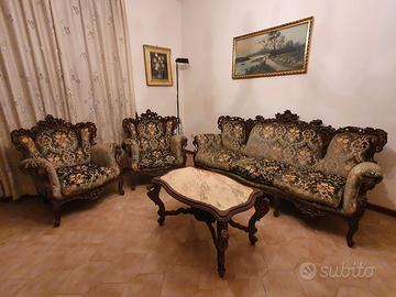 Salotto stile Barocco (escluso tavolino).