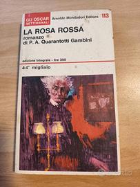Libro "La rosa rossa" - P.A. Quarantotti 1967