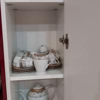 servizio tè e caffè per 12 /scopa elettrica