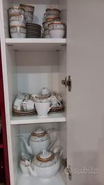 servizio tè e caffè per 12 /scopa elettrica