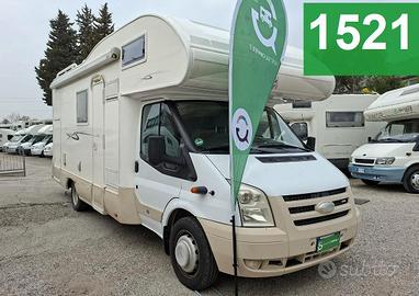 CAMPER RIMOR FORD MANSARDATO 6 POSTI DINETTE LETTI