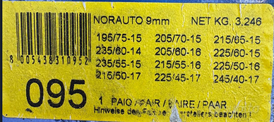 Catene neve per auto Norauto 095 - 9mm