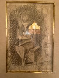 Quadro Domenico Cantatore originale