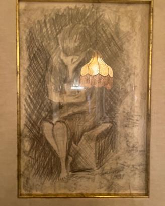 Quadro Domenico Cantatore originale
