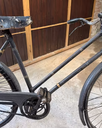 Bicicletta donna vintage d’epoca da restauro