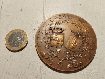 Medaglia in bronzo Fascismo Casale Monferrato