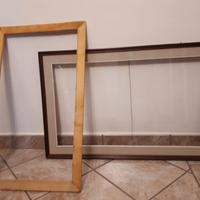 CORNICE IN LEGNO CON TELAIO