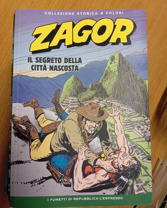 Serie completa Zagor serie storica a colori 
