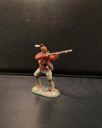 SOLDATINO TIHONFIGUREN N.4.INDIANO CON FUCILE.1/32