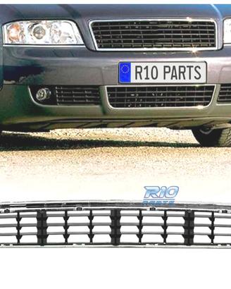GRIGLIA AUDI A4 B6 00-04 NERA CROMATO