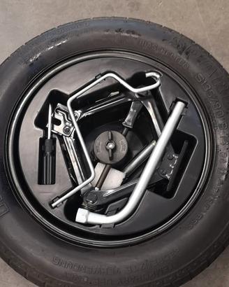 ruotino scorta Fiat 500 2012