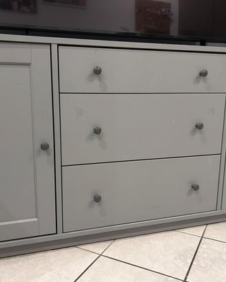 Credenza Ikea grigia Hauga