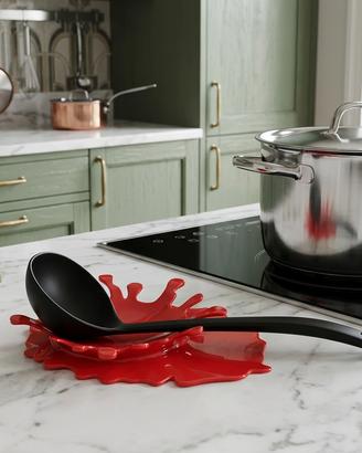 Porta Mestolo da Cucina a Forma di Splash