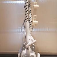 Sistema di stiratura verticale a vapore