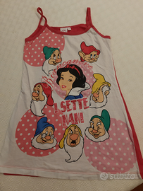 Camicia da notte bambina Disney 7 anni