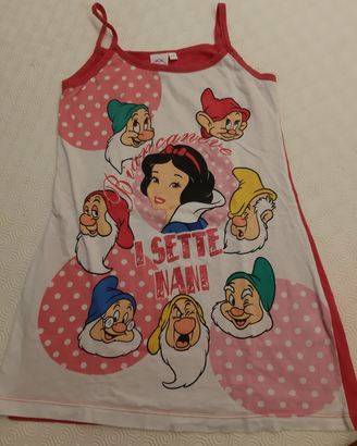 Camicia da notte bambina Disney 7 anni