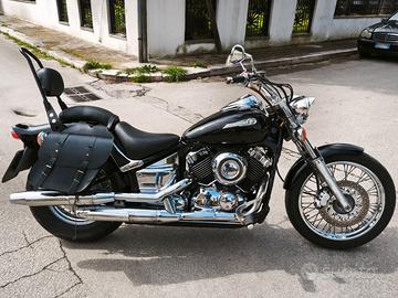 Yamaha Dragstar 650 black Perfetta