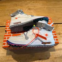 Nike air force mid offwhite 42.5