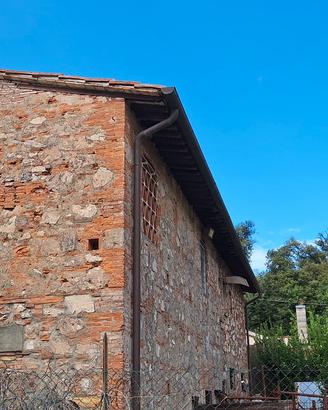 porzione di rustico di angolo