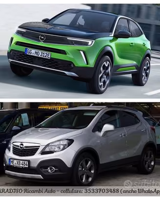 Ricambi opel mokka 2012-2026