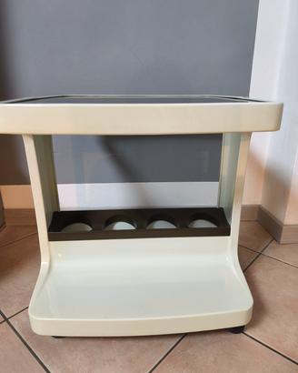 tavolino carrello bar vintage
