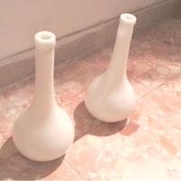 2 vasi di opalina purissima