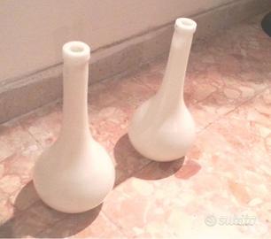 2 vasi di opalina purissima