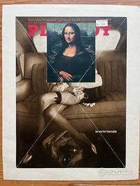 PIETRO GALLINA "Gioconda pin-up" Bolaffi Arte