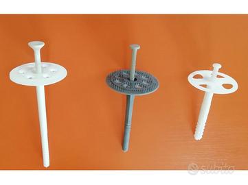 Tasselli + chiodo per pannelli isolanti (cappotto)