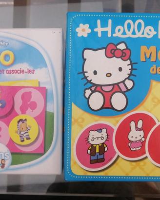Lotto di 2 giochi MEMO e LOTO per bambini di 3 ann
