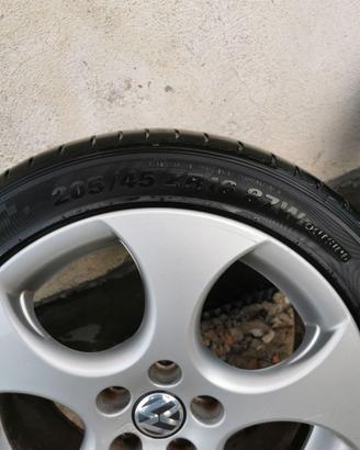 5 cerchi originali Volkswagen