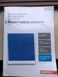 Matematica.azzurro vol.2 ISBN 97888-08879592