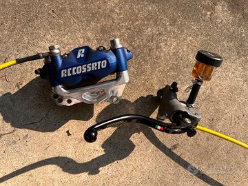 Impianto frenante motard