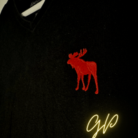 T-shirt nera Abercrombie - XL